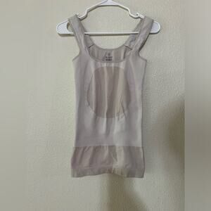 BLANQI tan maternity tank top MEDIUM